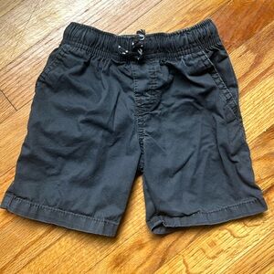 Gray elastic waist boys shorts